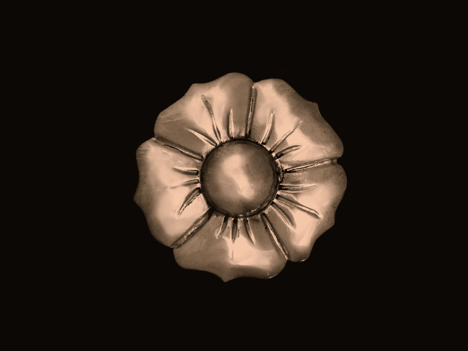 Blüte in 5 Größen