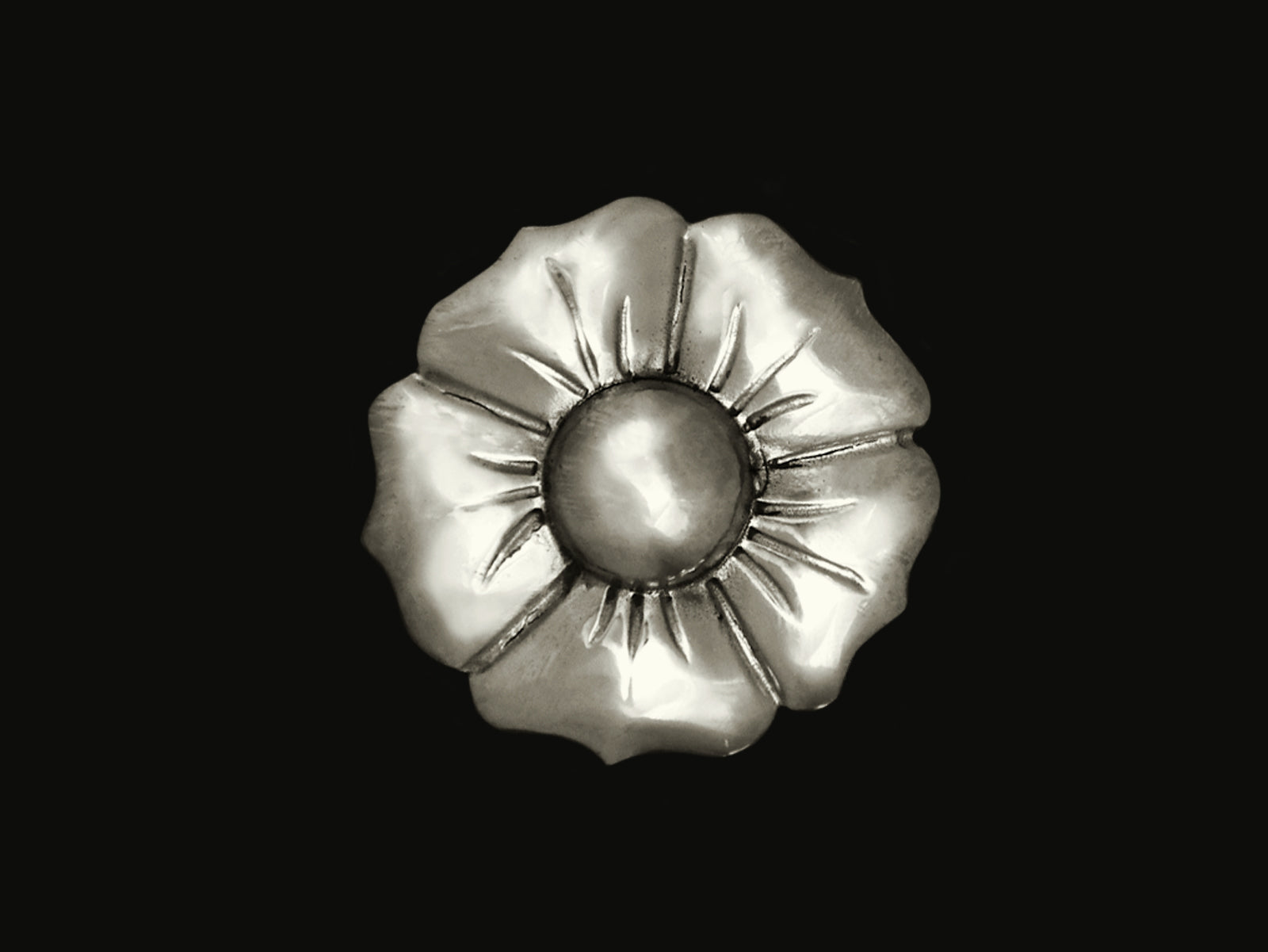 Blüte in 5 Größen