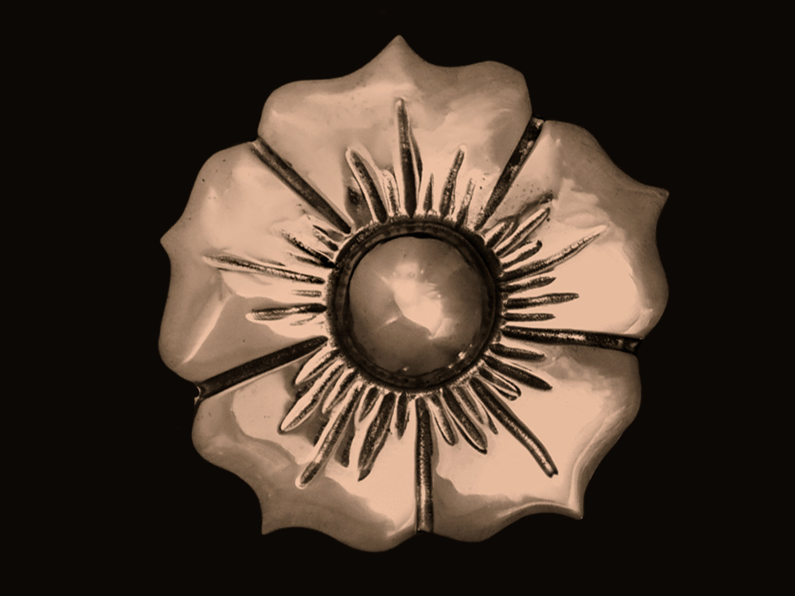 Blüte in 5 Größen