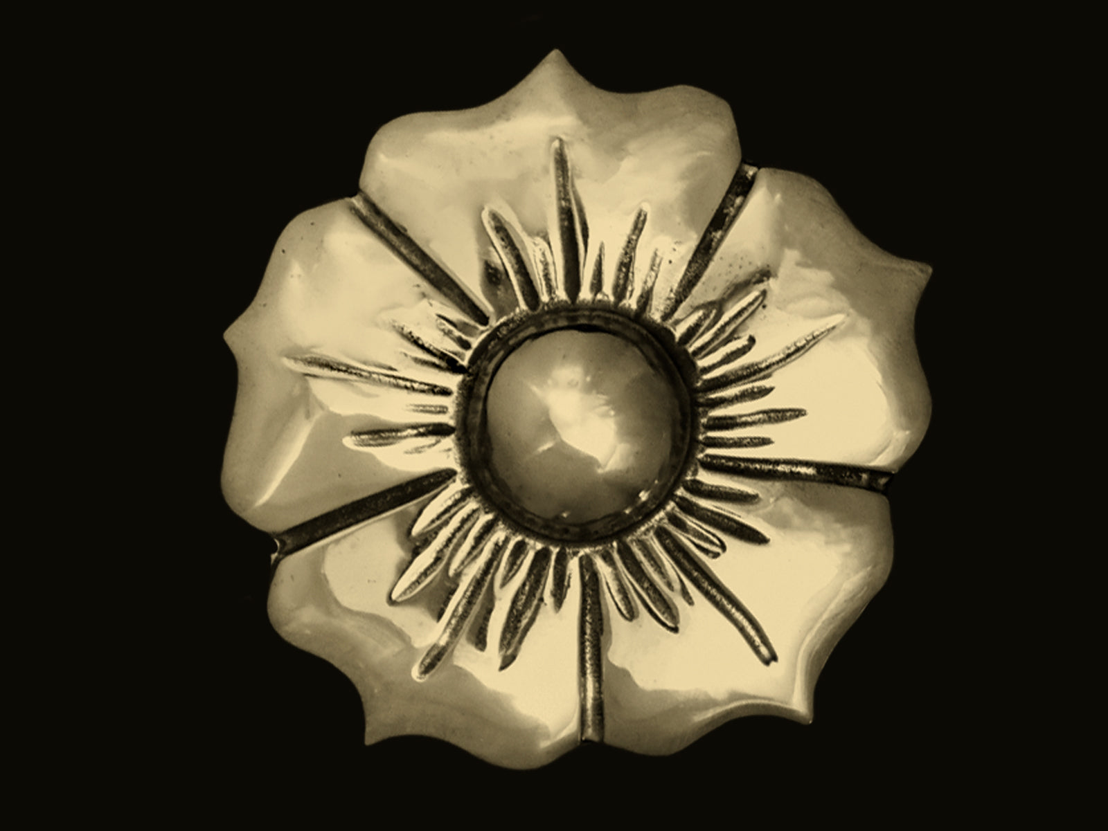 Blüte in 5 Größen