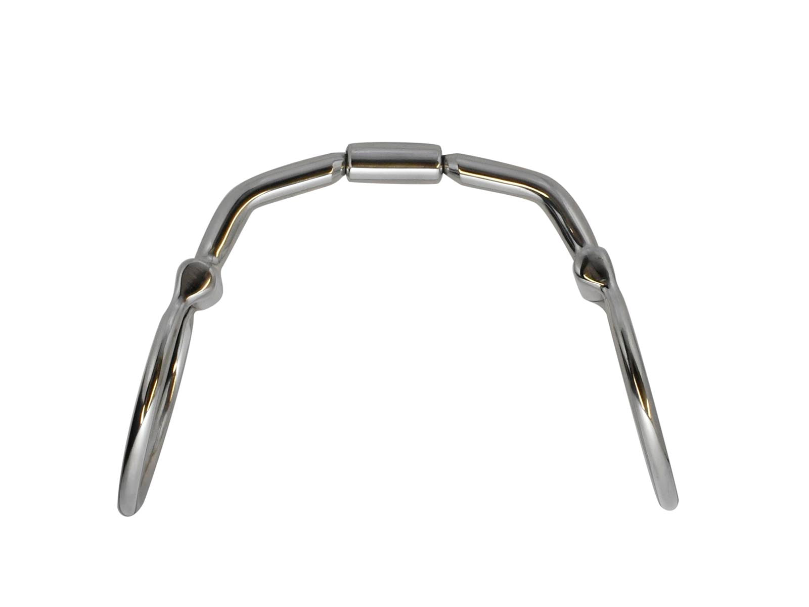 D-Ring Snaffle Bit mit Rolle