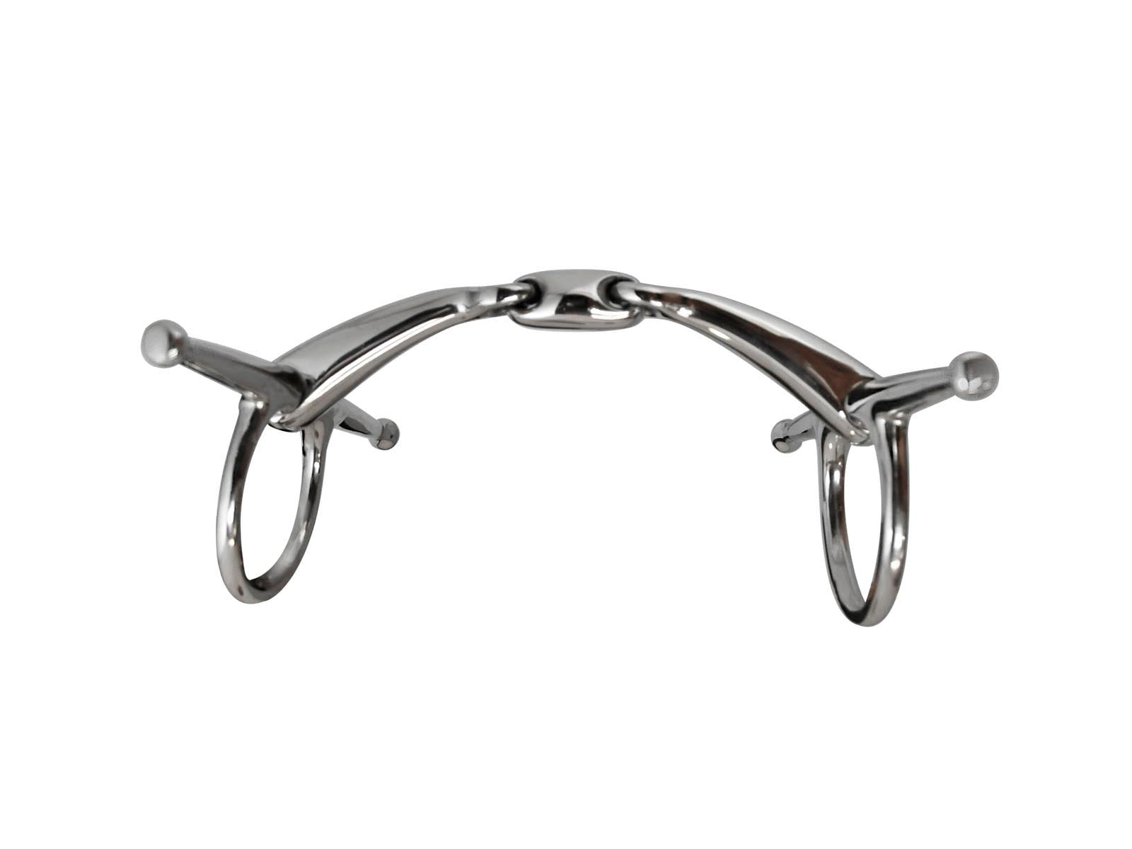 Schenkeltrense doppelt gebrochen 14,5cm