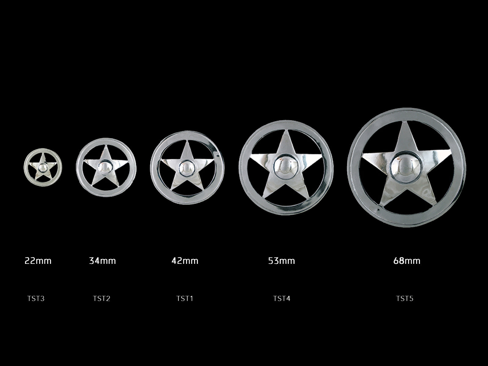 Concha Texasstern TST in 5 Größen