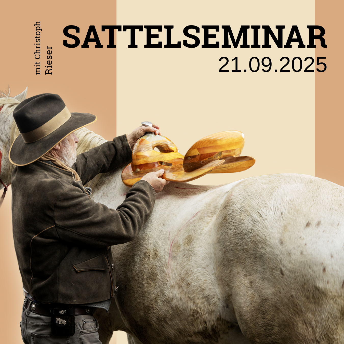 Die Eintrittskarte für das Sattelseminar 21. Sep 2025