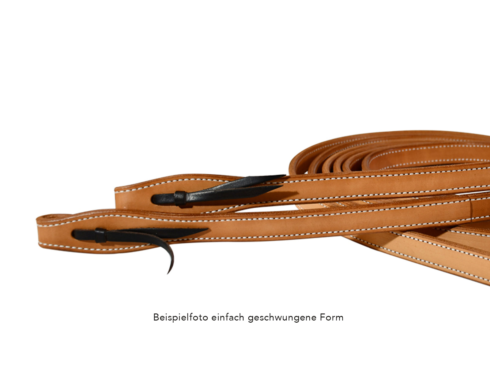 RIESER Zügel Leder verschnürt