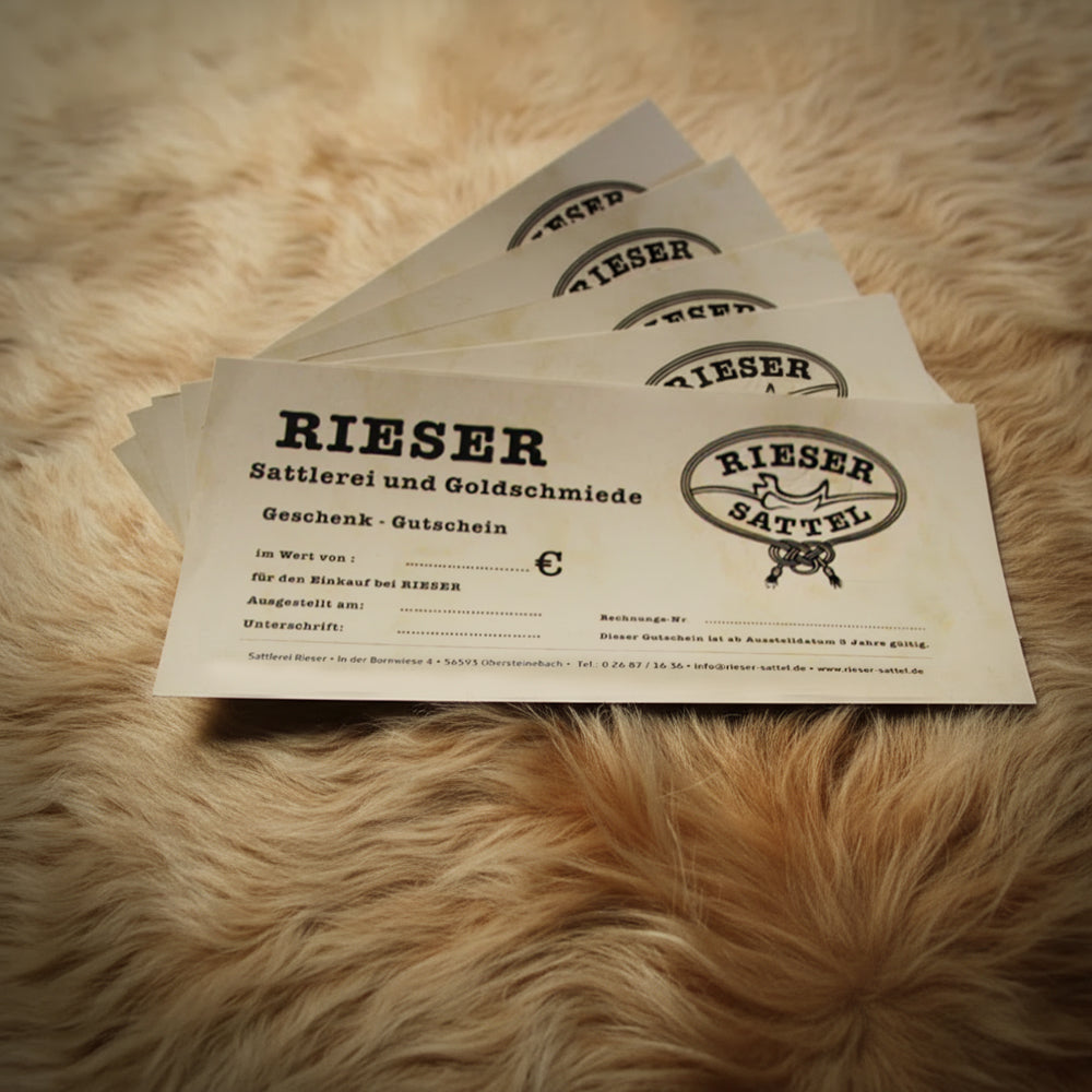 RIESER Geschenkgutschein 300 €