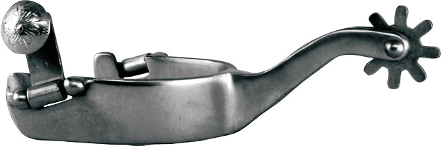 Edelstahl Sporen mit langem Hals