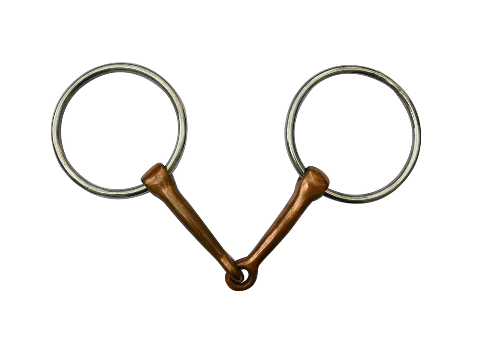 O-Ring Snaffle Bit Mundstück Kupfer