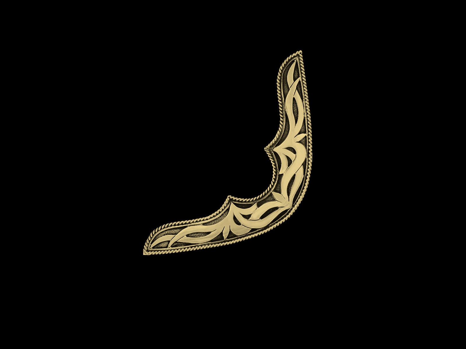 Eckplatte Ornament B17