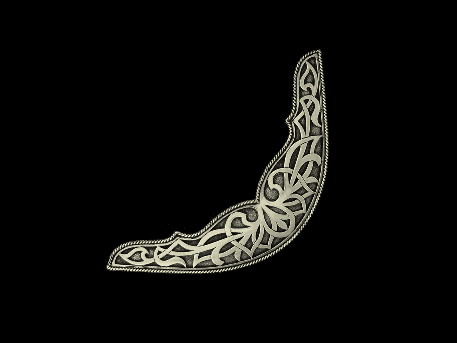 Eckplatte Ornament B20