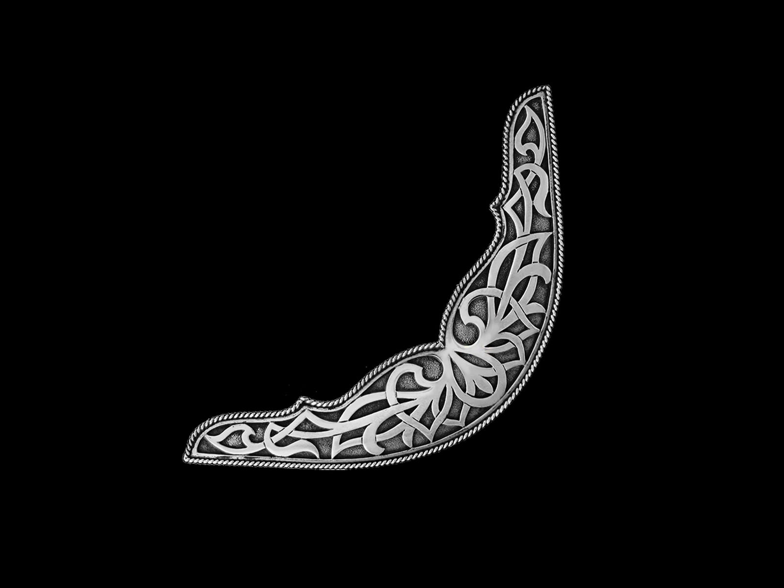 Eckplatte Ornament B20