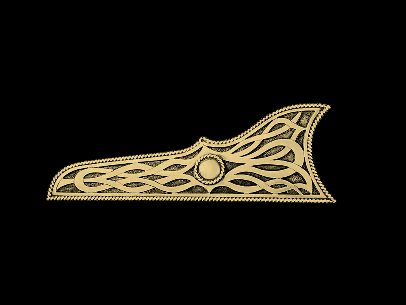 Eckplatte Ornament B30