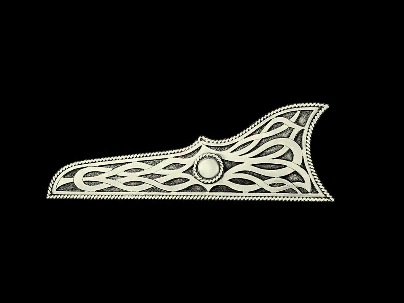 Eckplatte Ornament B30