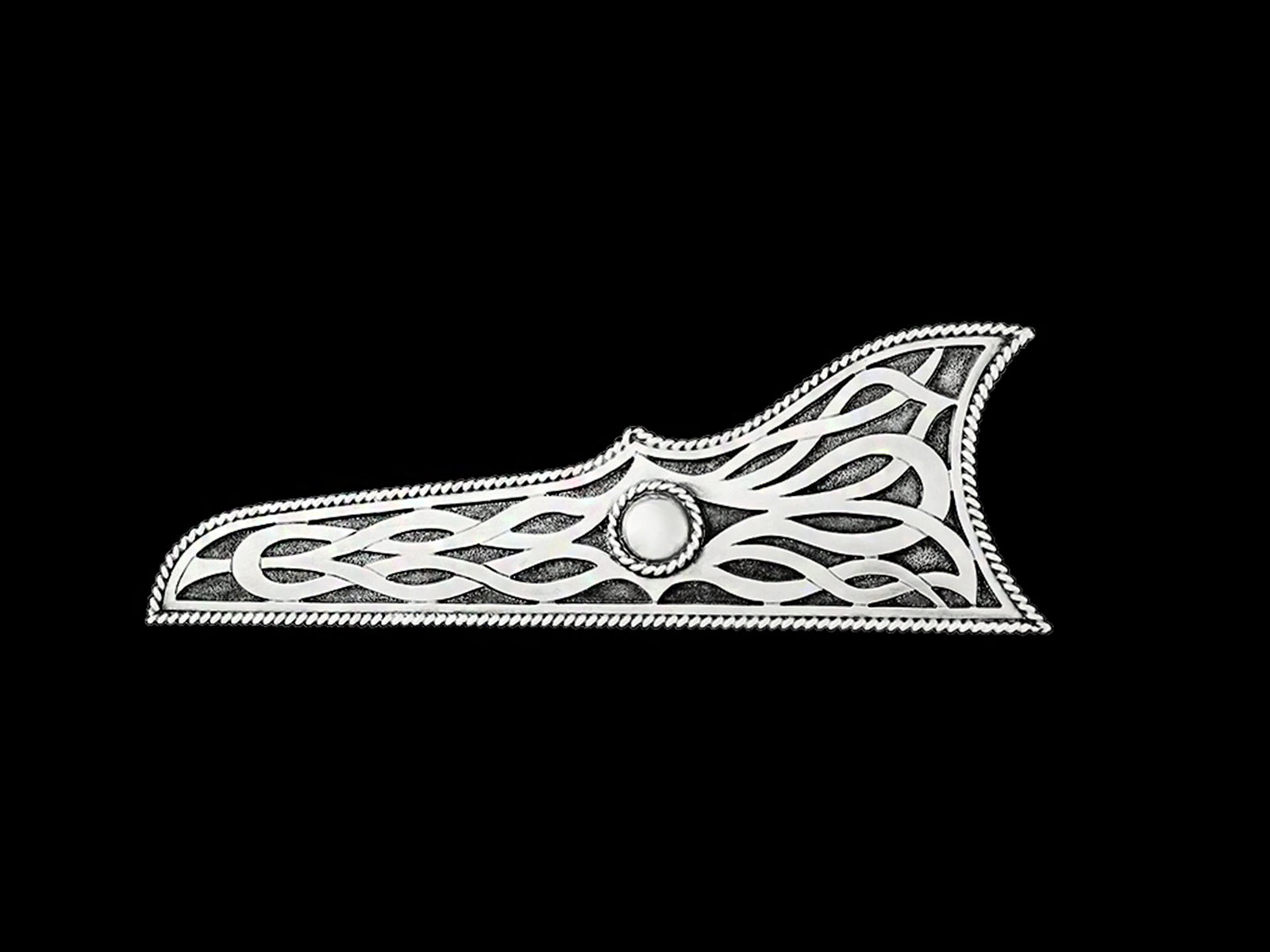 Eckplatte Ornament B30