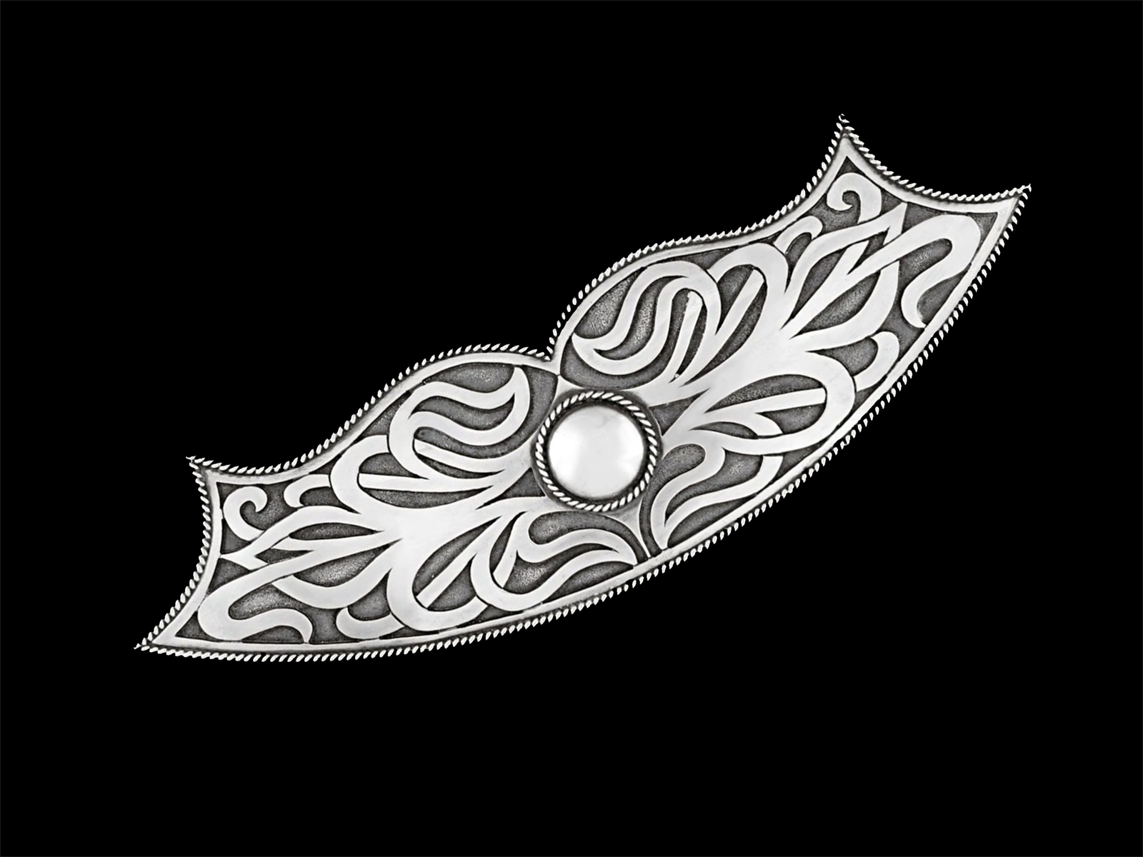 Eckplatte Ornament B32