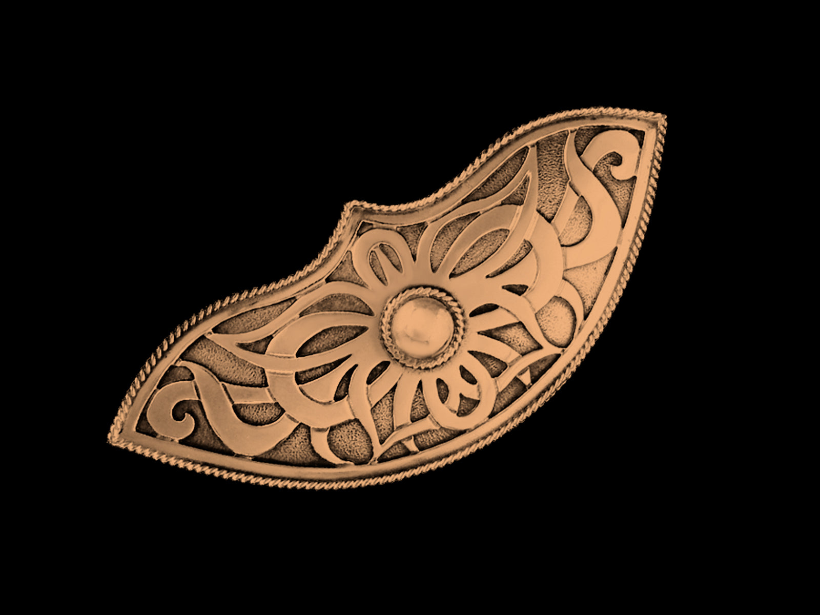 Eckplatte Ornament B8