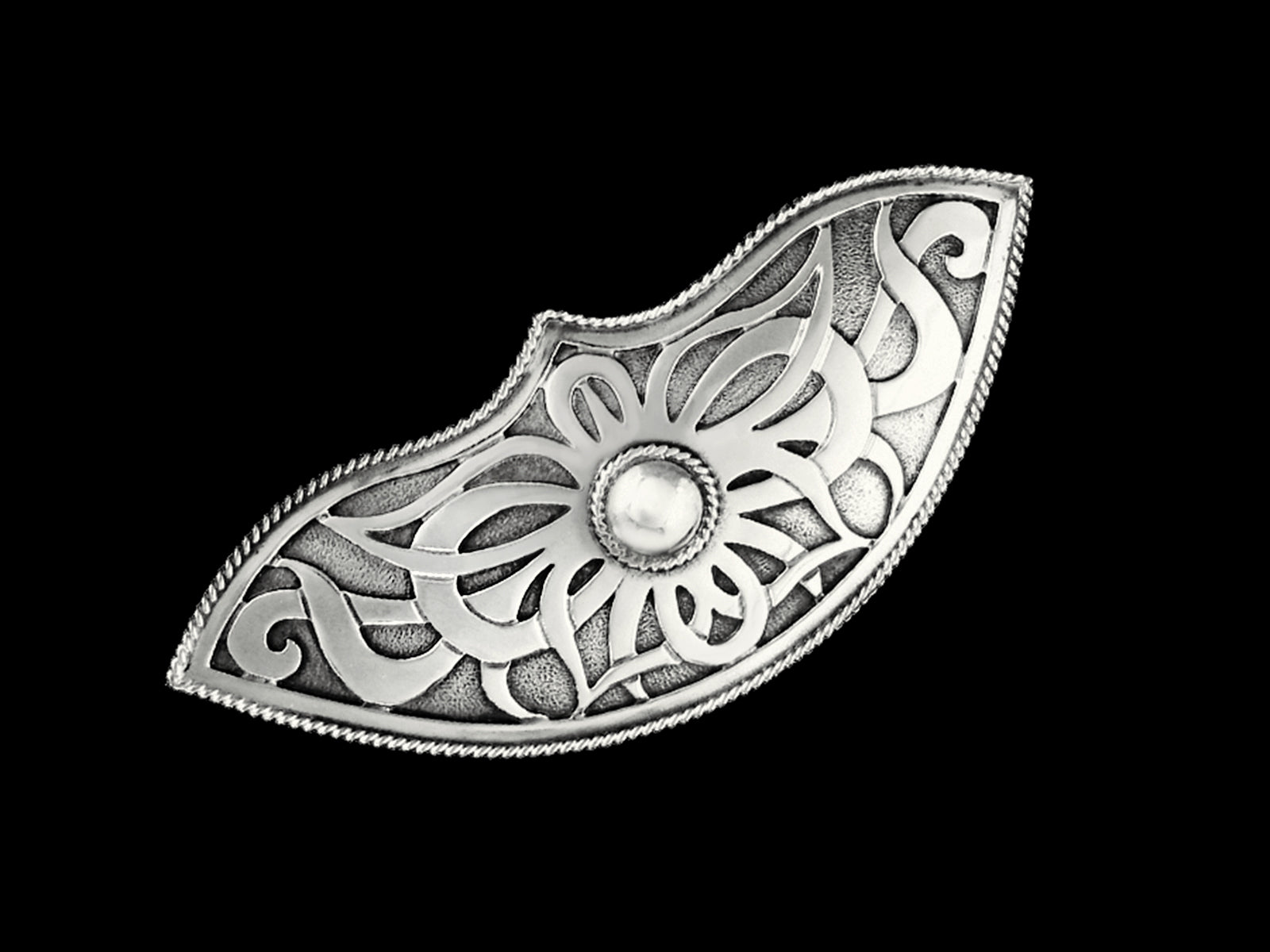 Eckplatte Ornament B8