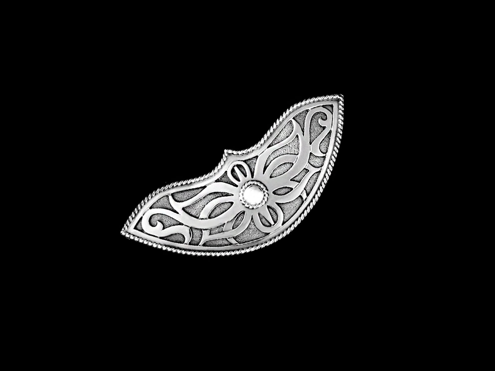 Eckplatte Ornament B9