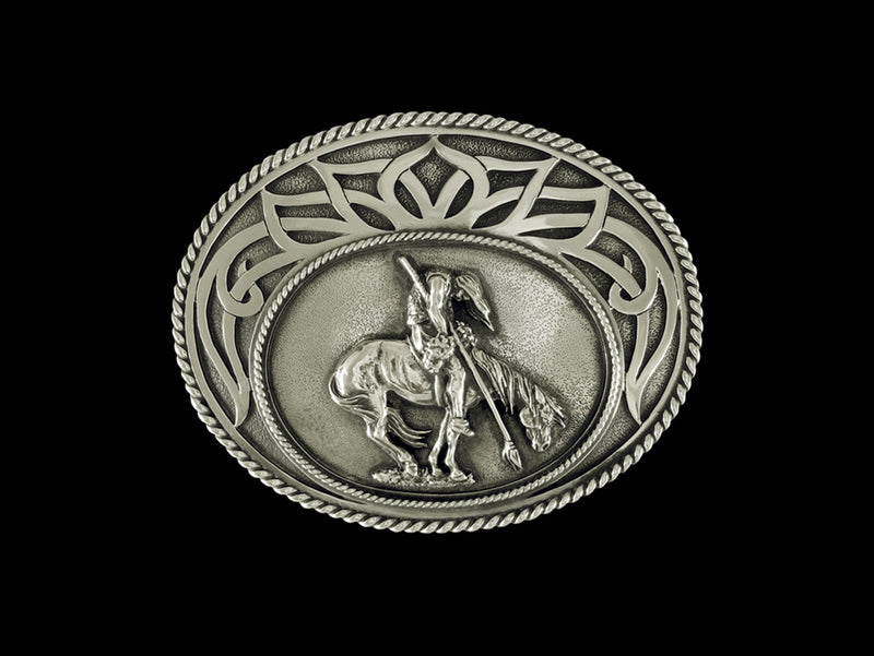 Buckle Ornament S1B "End of Trail"