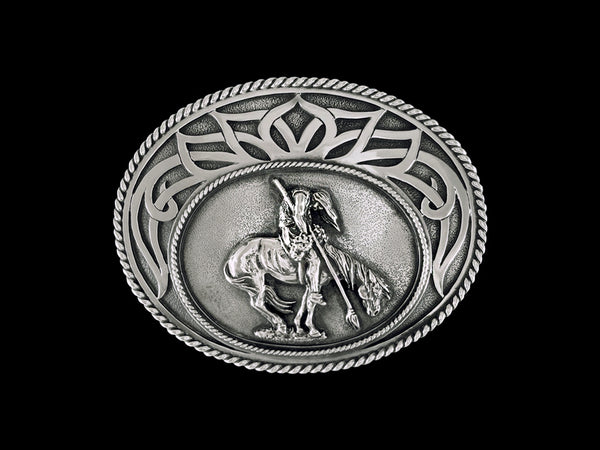 Buckle Ornament S1B "End of Trail"