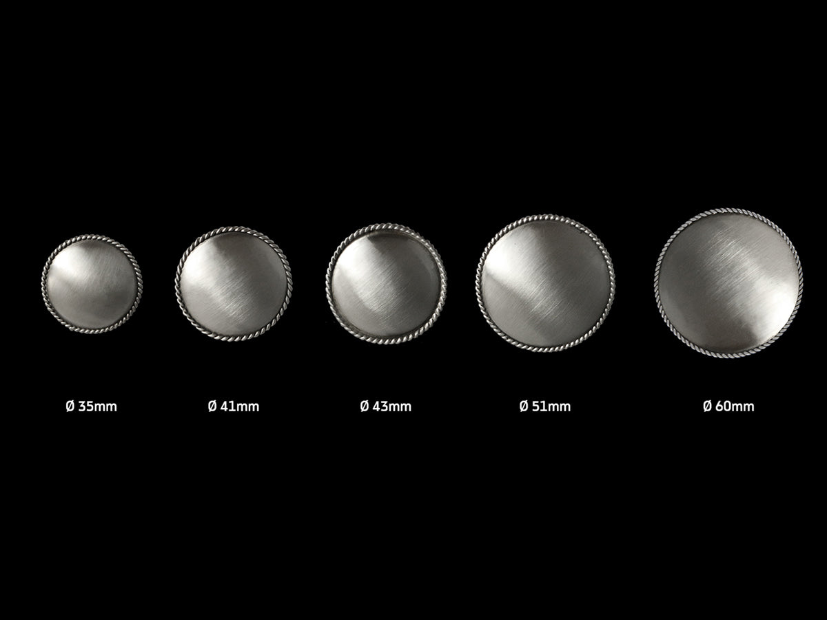 Concha blank in 5 Größen