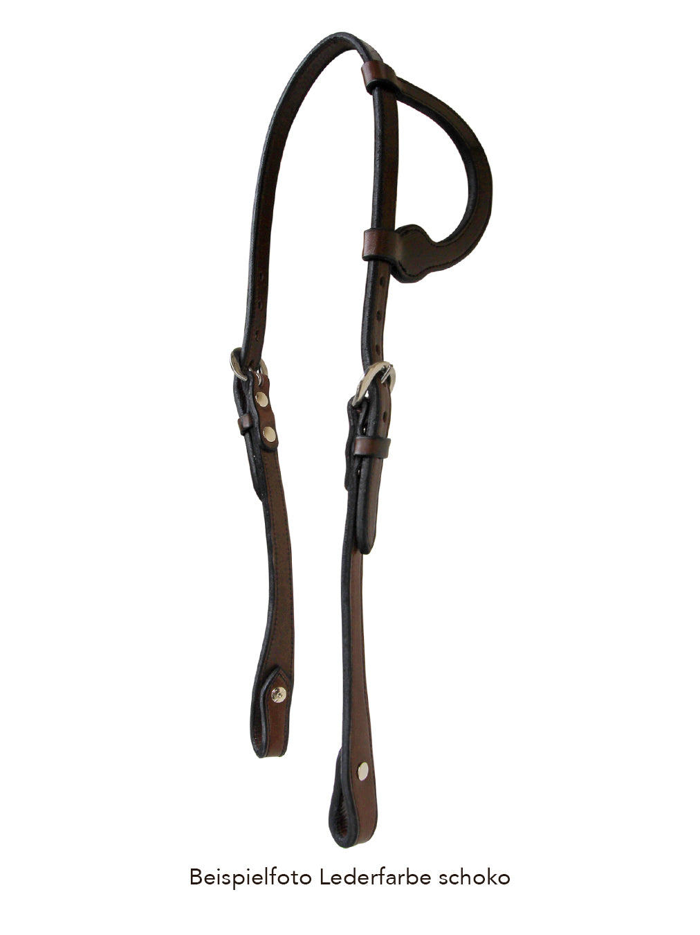 RIESER Einohrzaum Button klein