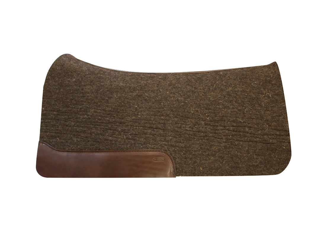 RIESER Wollfilzpad naturbraun, Mittelnaht