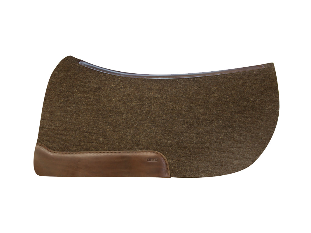 RIESER Wollfilzpad naturbraun, Mittelnaht