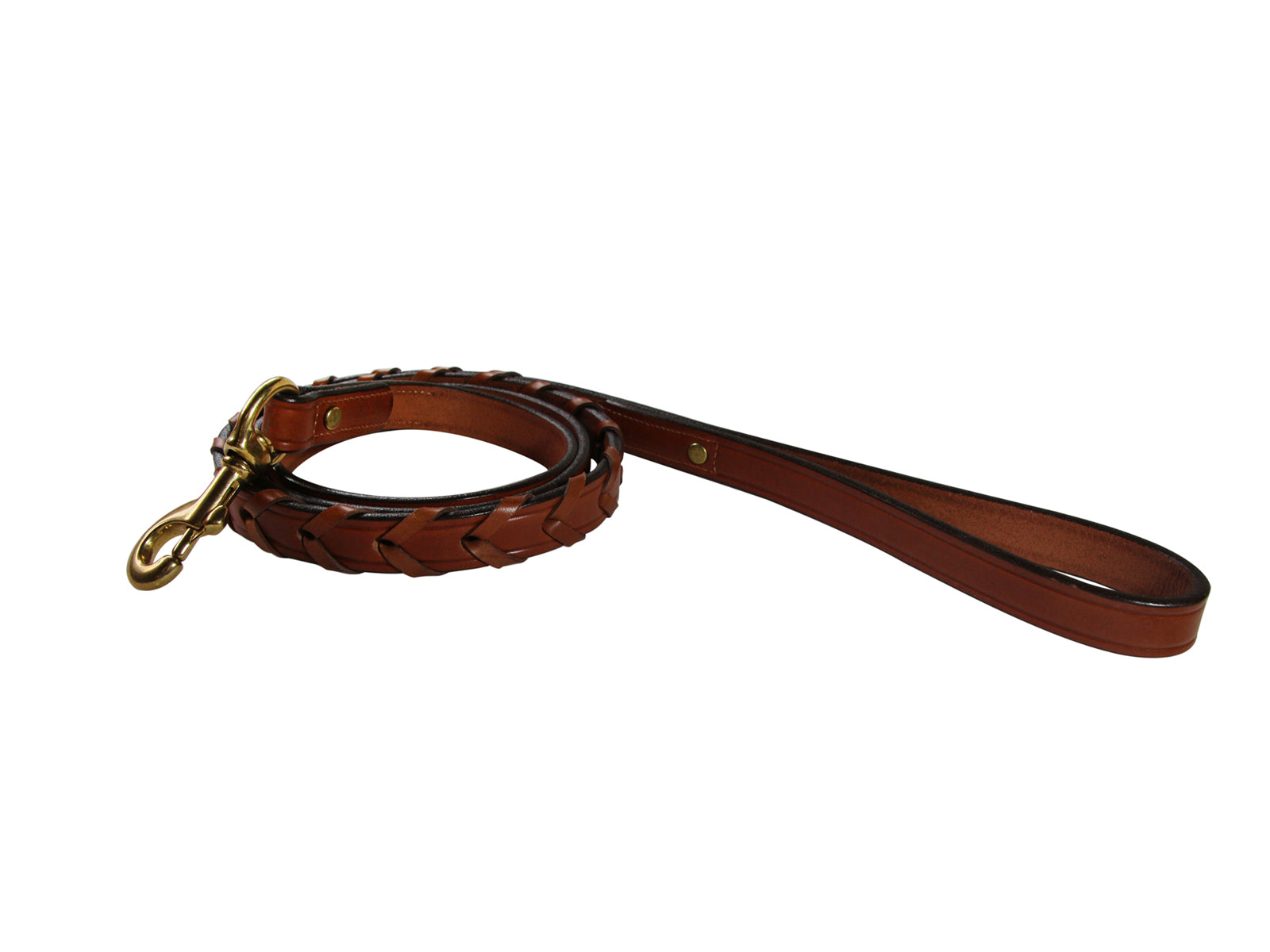 Hundeleine geflochten