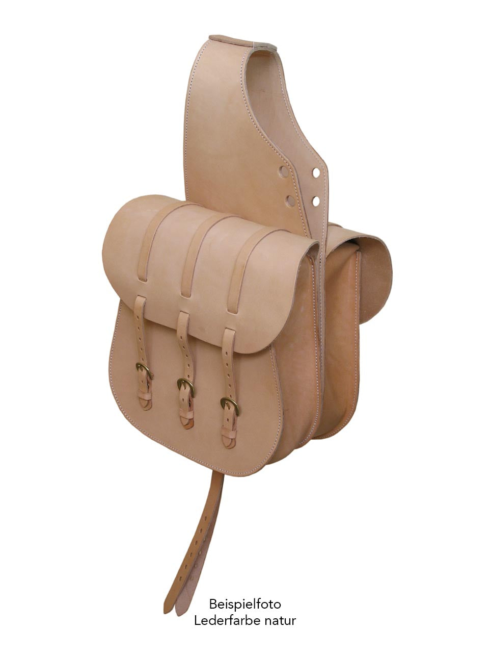 RIESER Hinterpacktasche Oldtimerform, groß