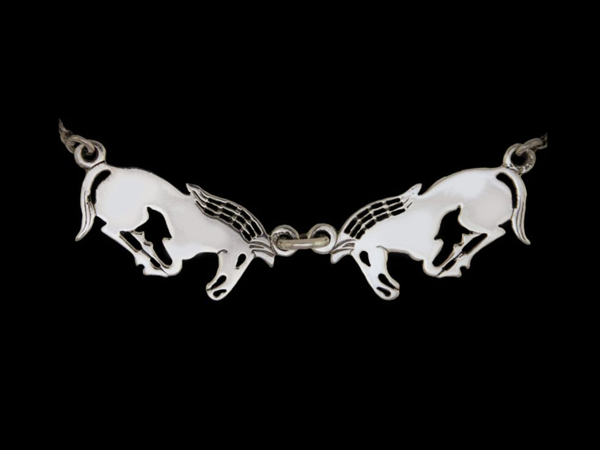 Collier Skythenpferd groß doppelt