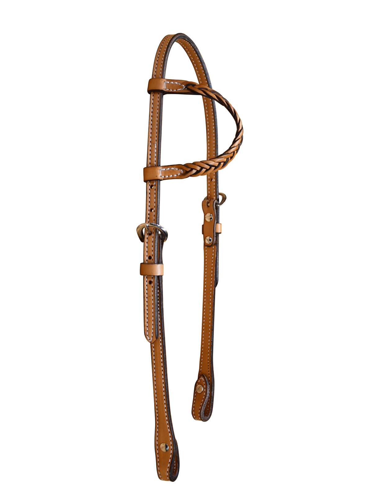 Einohrzaum geflochten