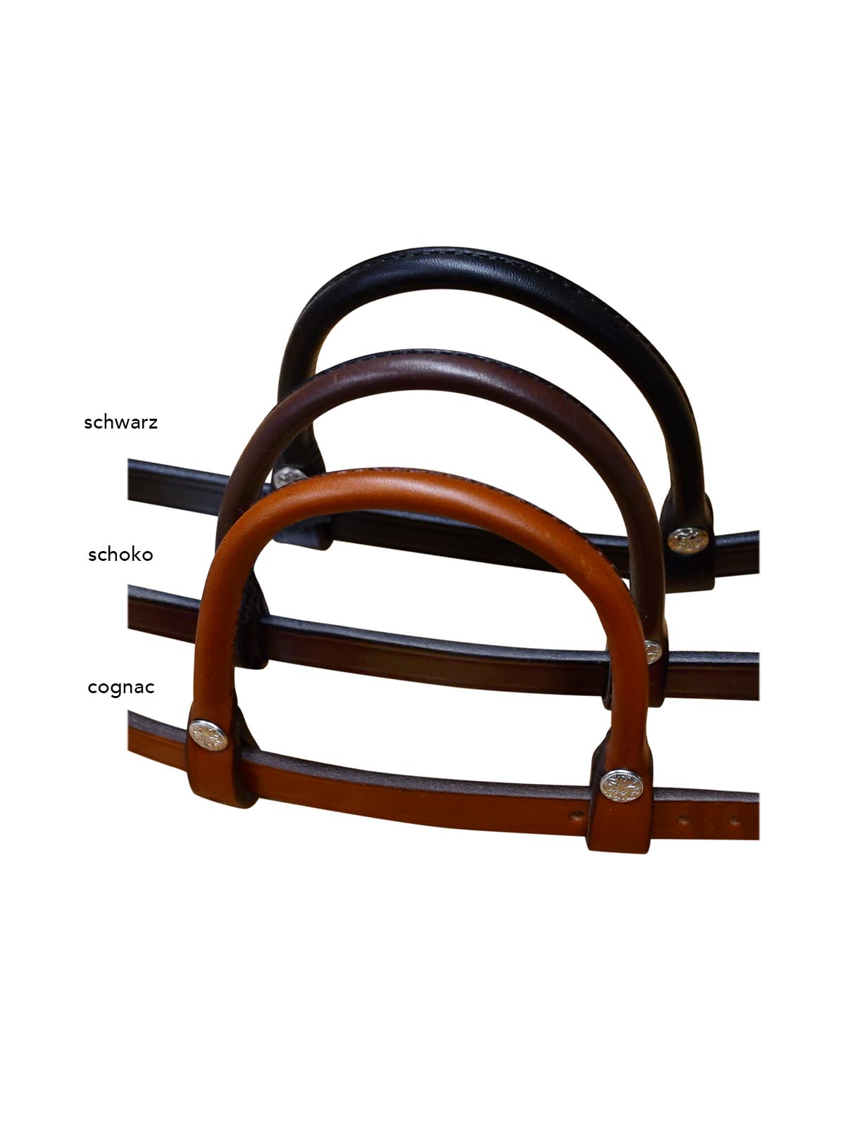 Einohrzaum rundgenäht