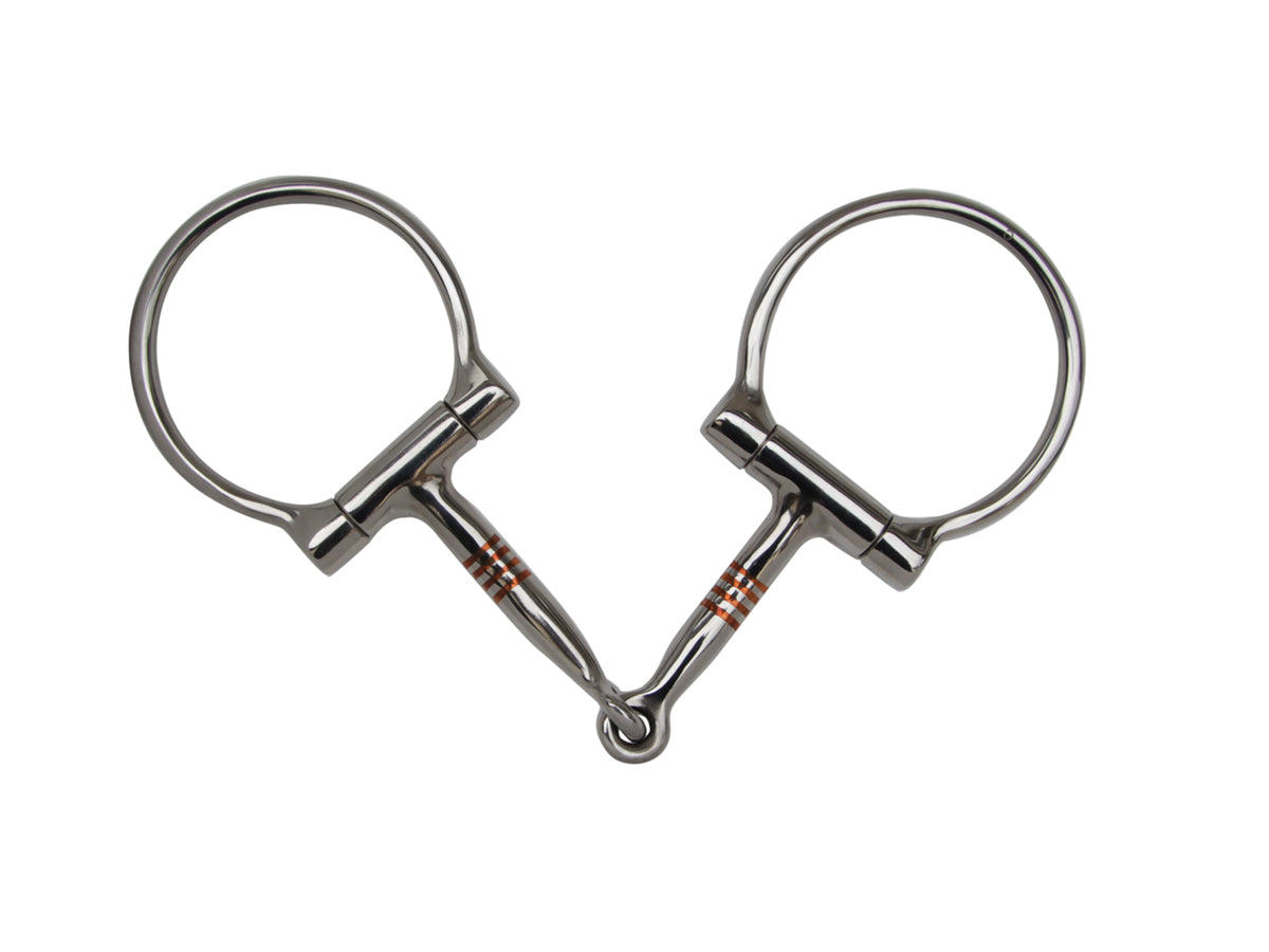 D-Ring Snaffle Bit mit Kupfereinlage