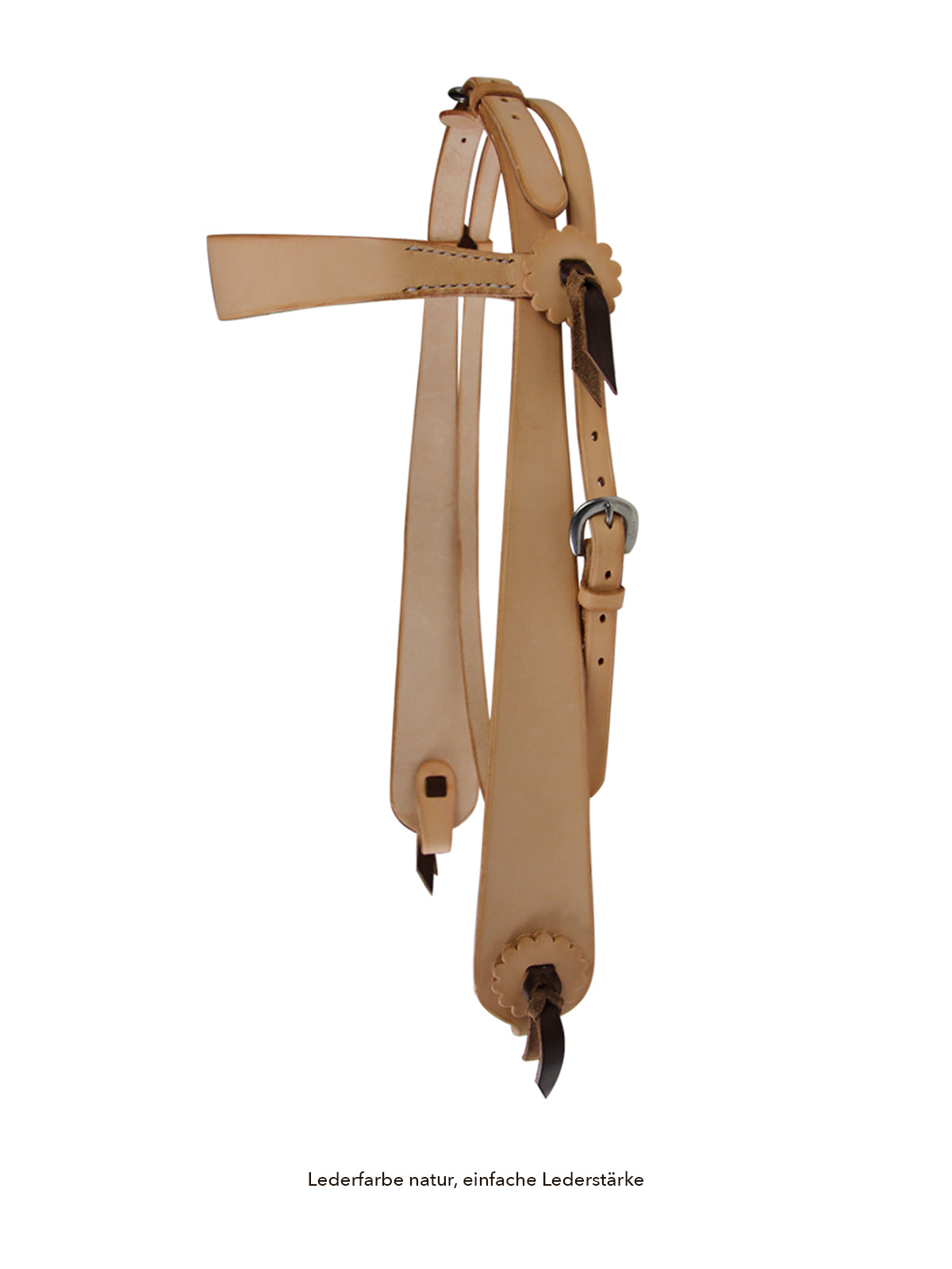 RIESER Kopfzeug Oldtimerform breit