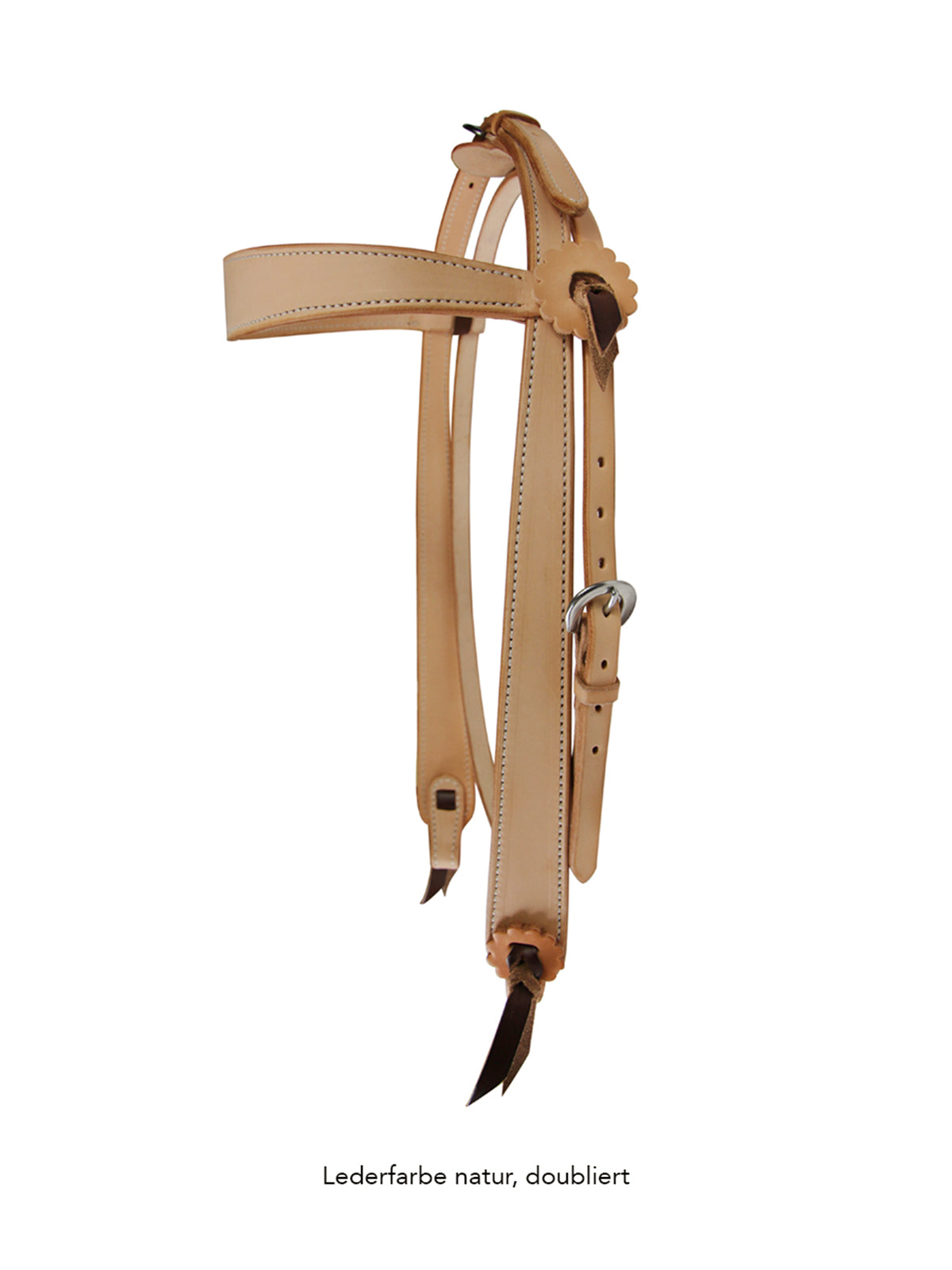 RIESER Kopfzeug Oldtimerform schmal