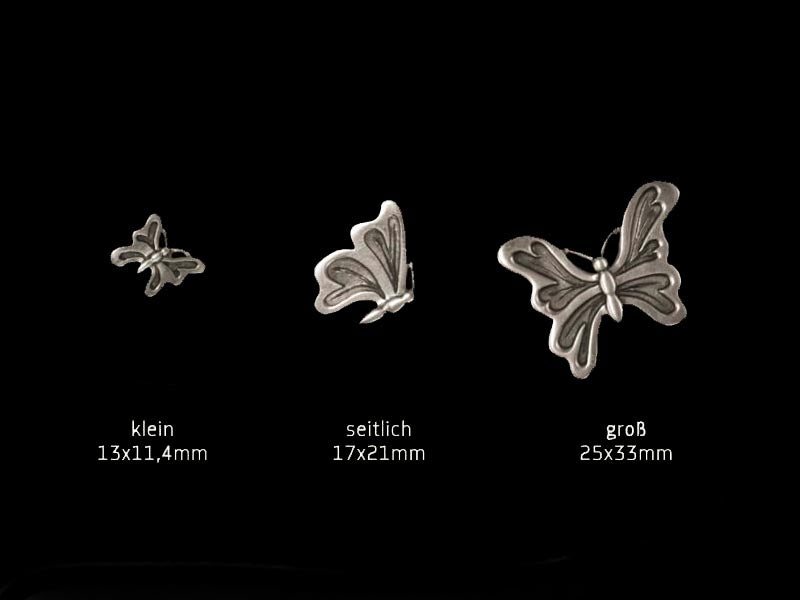 Beschlag Schmetterling 3 Größen