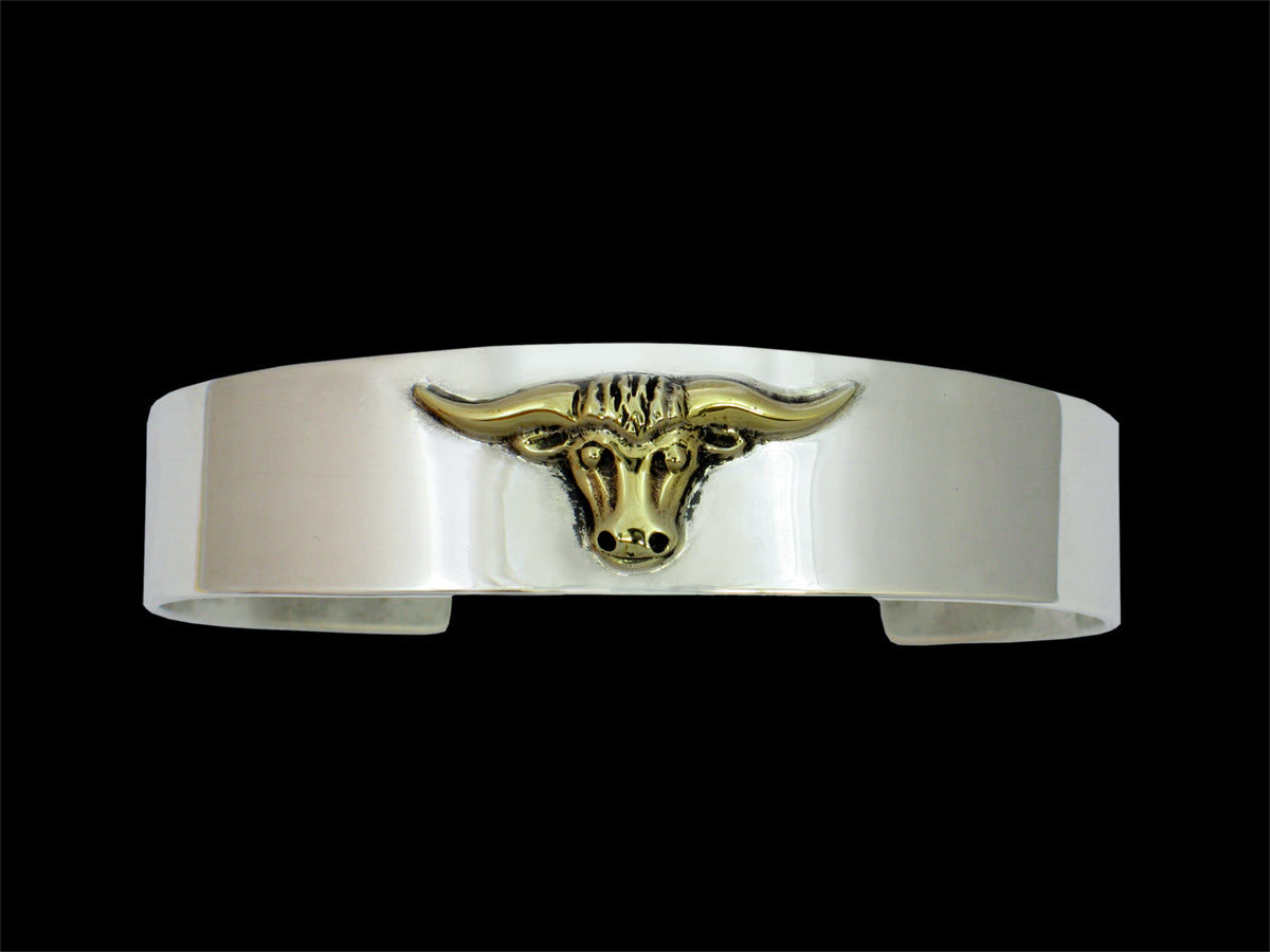 Armspange Stierkopf schmal