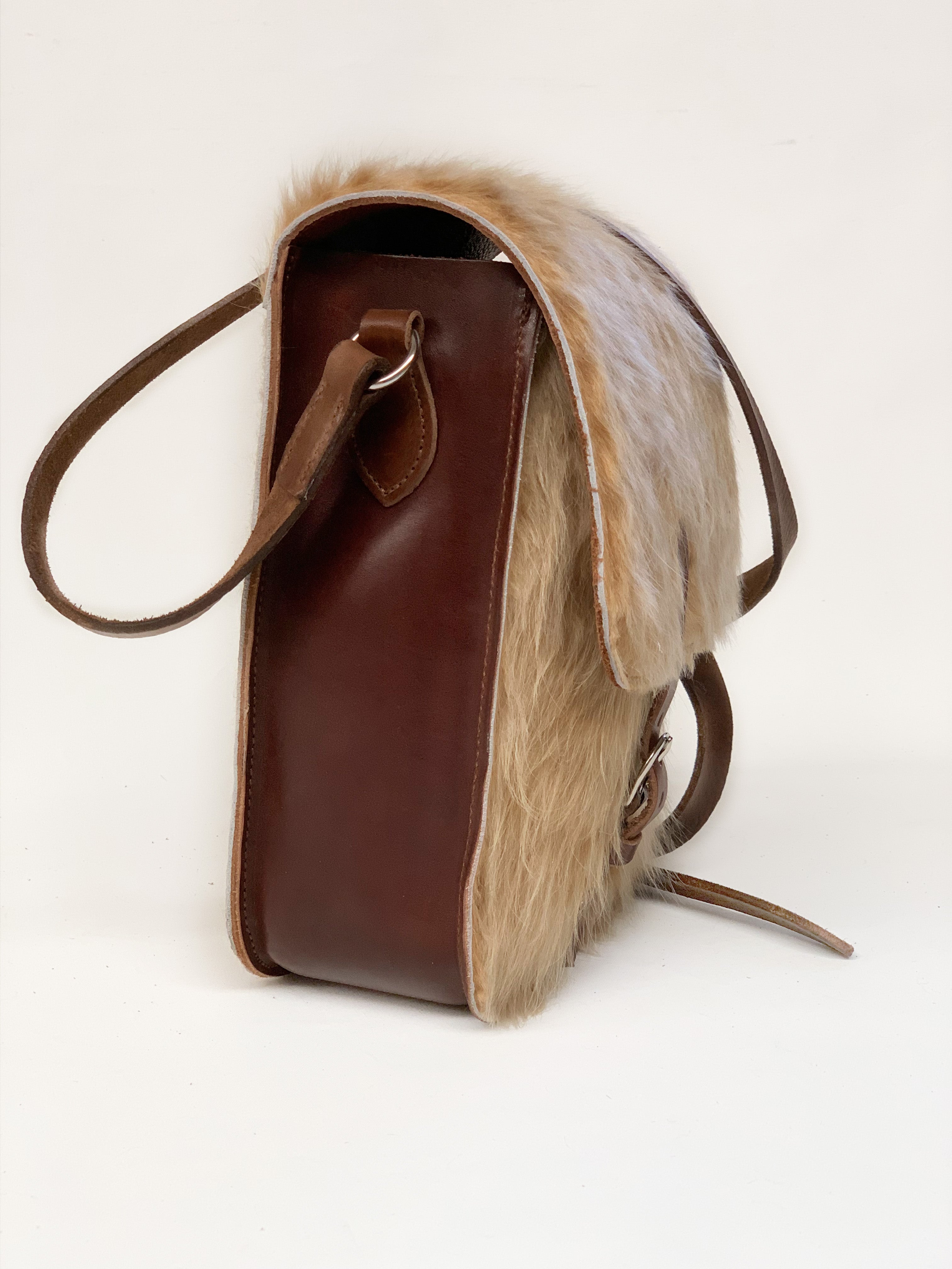 RIESER Kuh-Felltasche