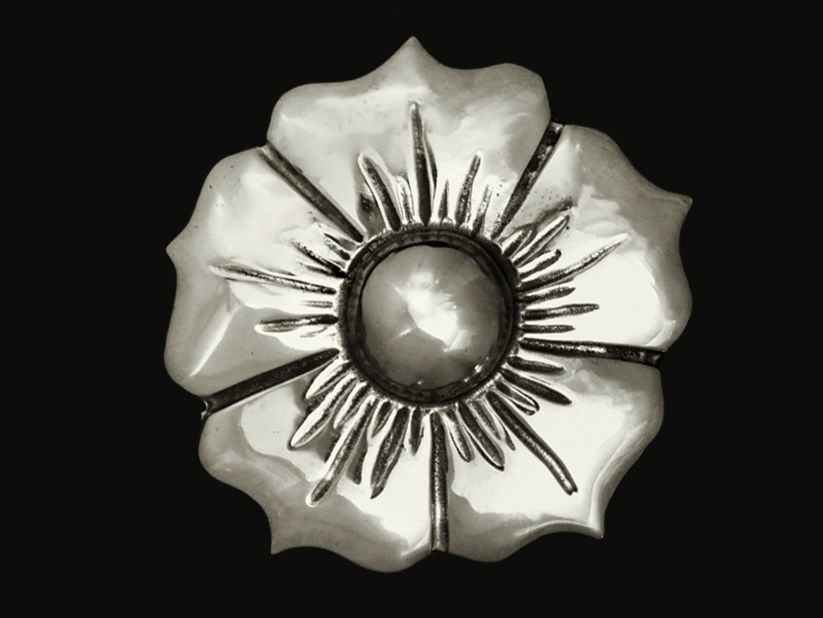 Blüte in 5 Größen