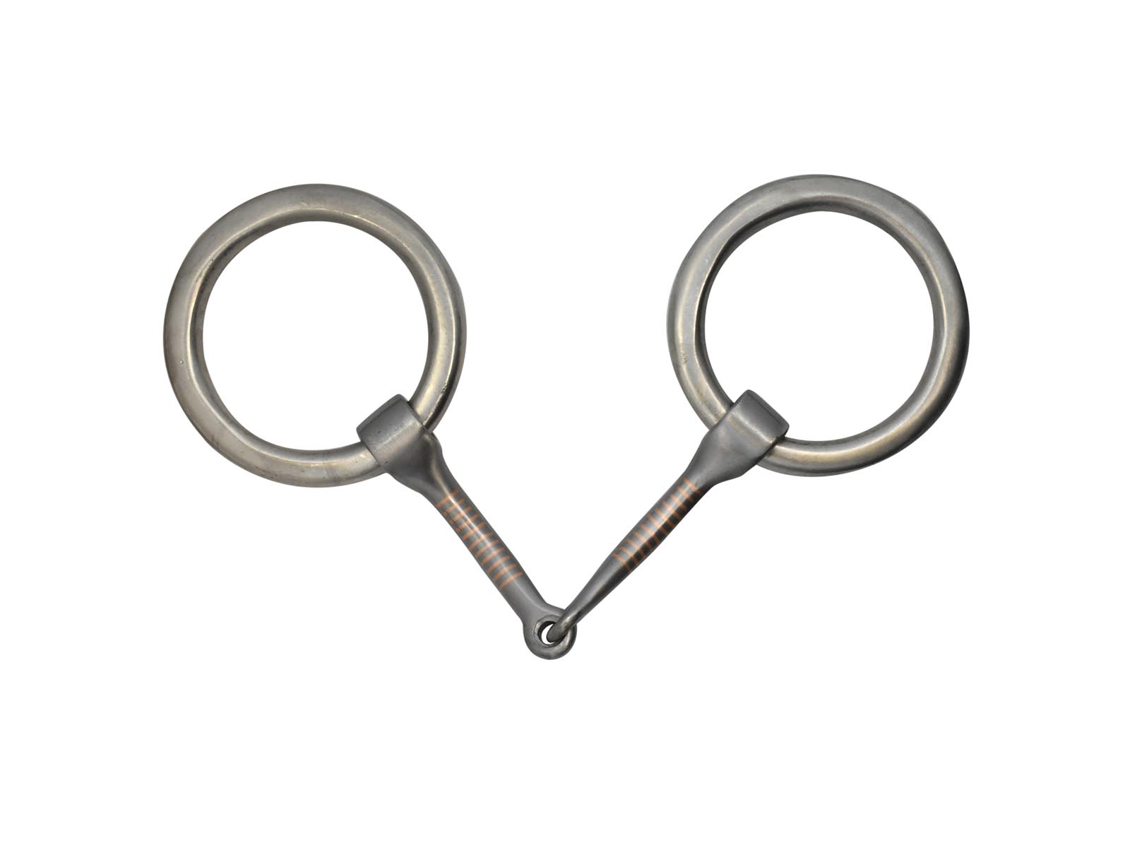 O-Ring Snaffle Bit mit Kupfereinlage