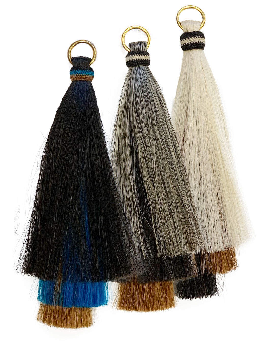 Shufly 3-farbig mit Hiched Knot und Ring
