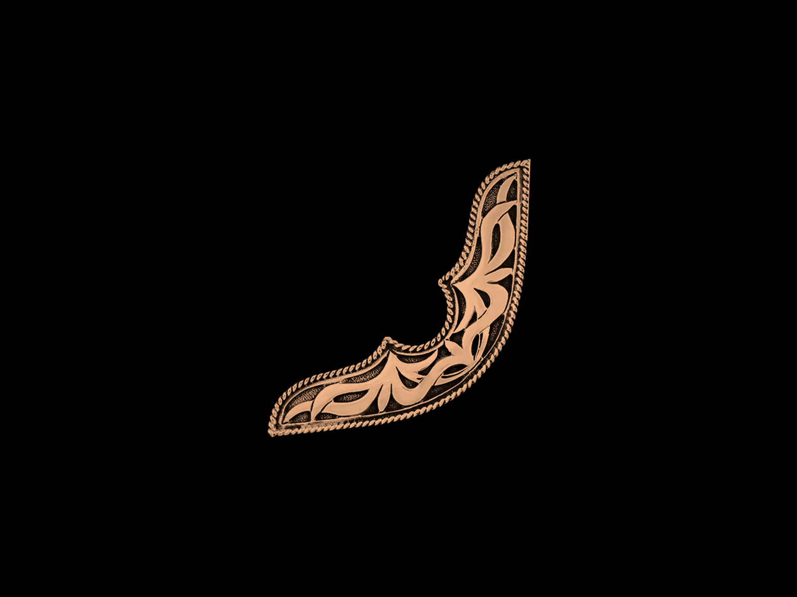 Eckplatte Ornament B18