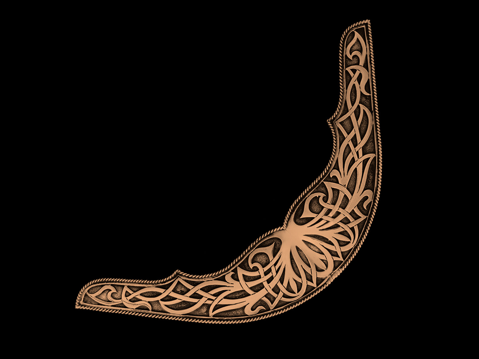 Eckplatte Ornament B21