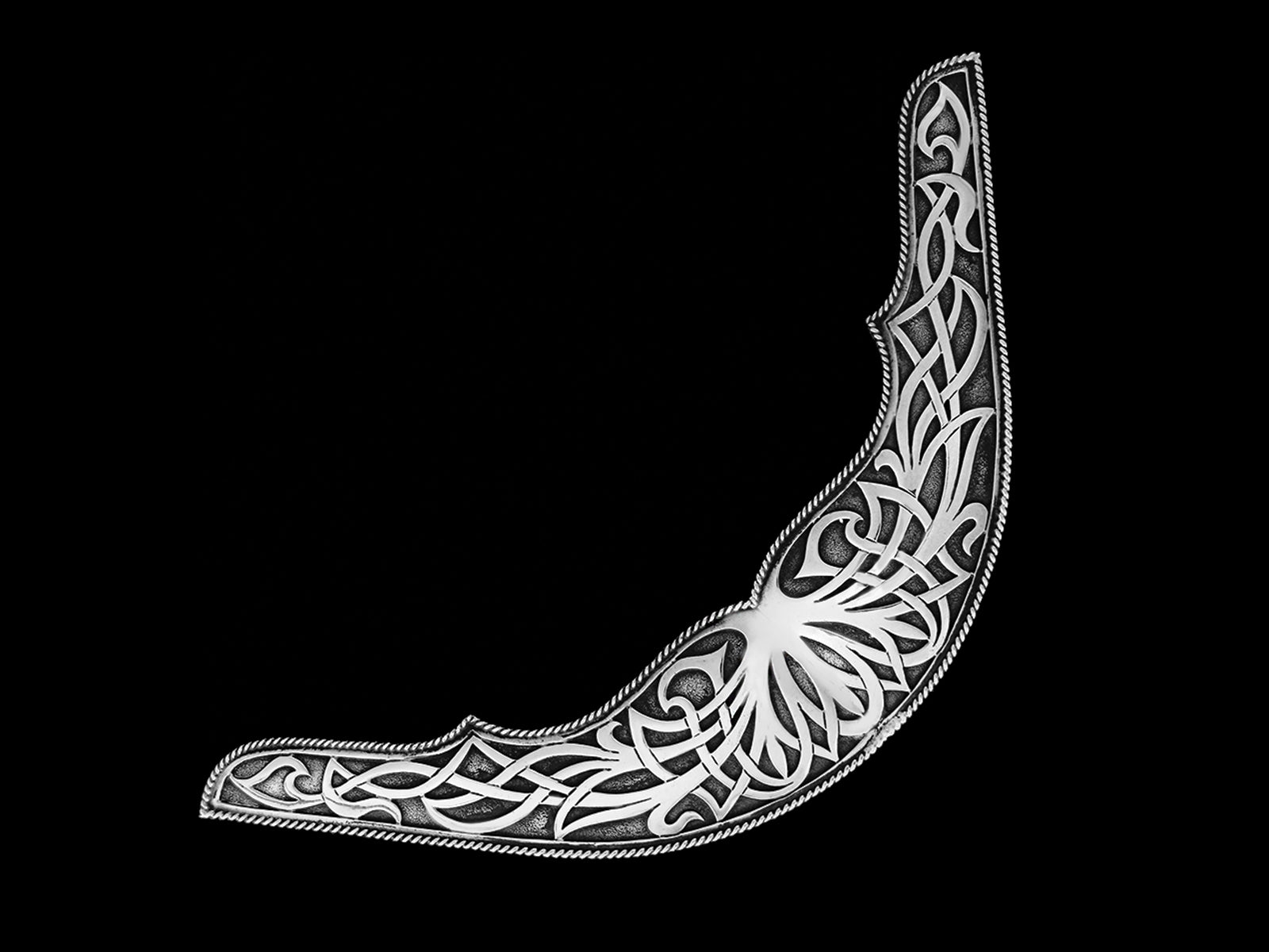 Eckplatte Ornament B21