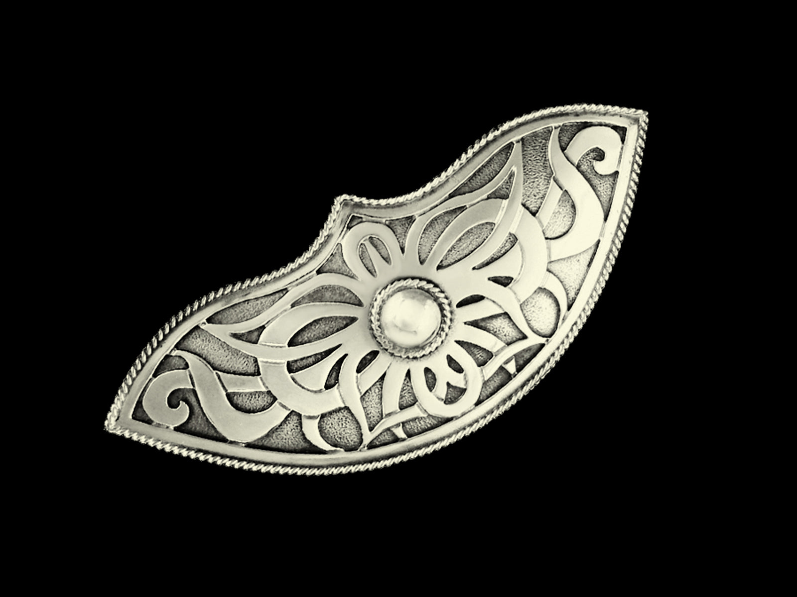 Eckplatte Ornament B8