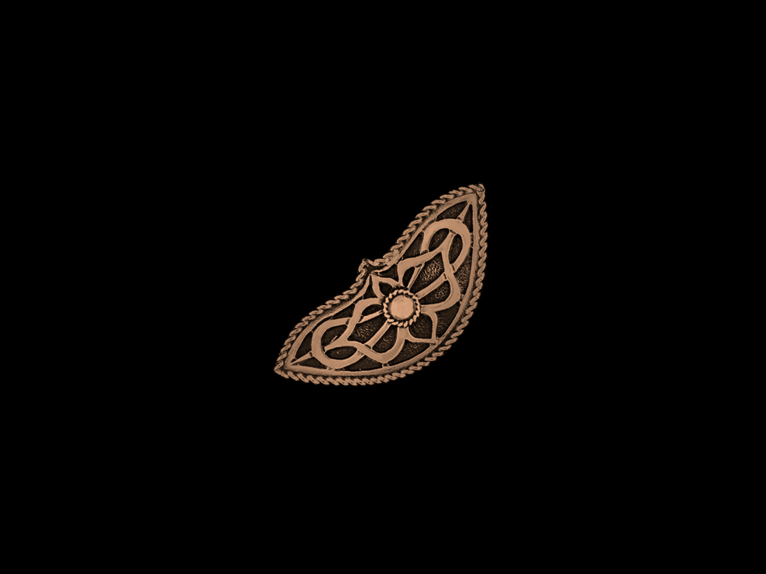 Eckplatte Ornament B9A