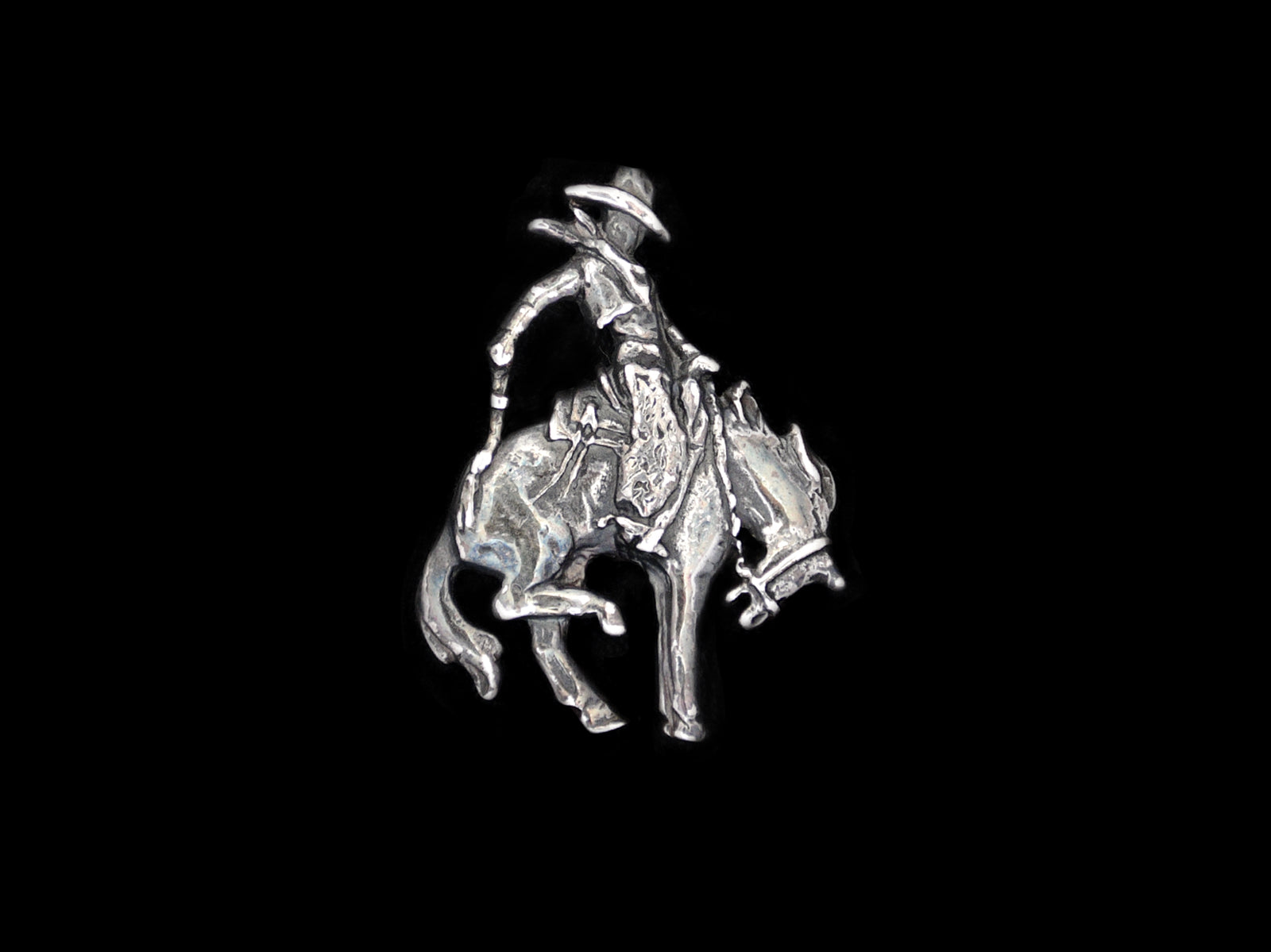 Anhänger Bucking-Horse Cowboy