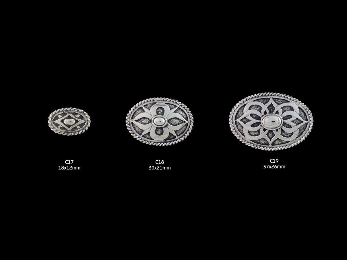 Concha Ornament oval 3 Größen