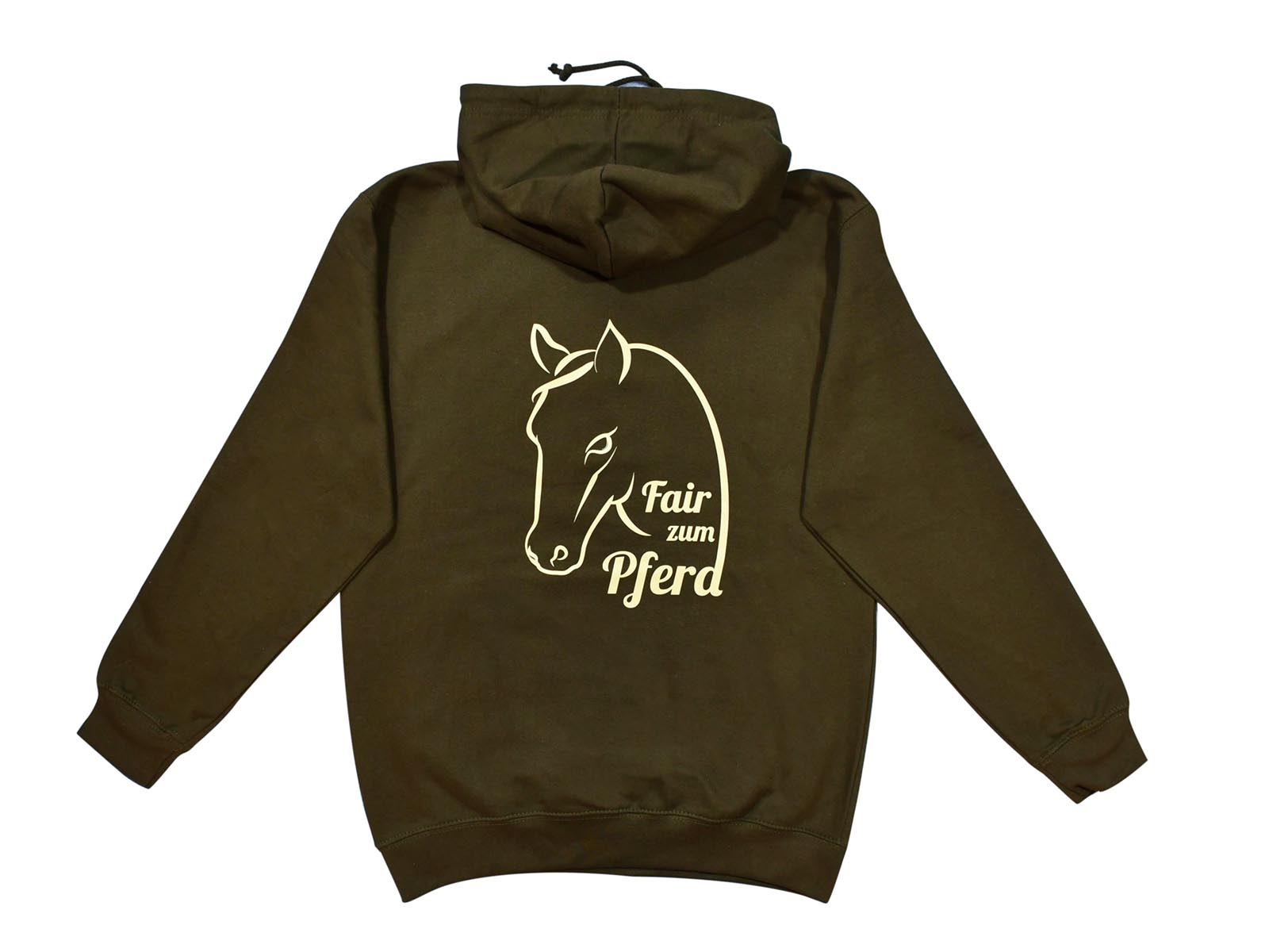Stable Hoodie mit Pferdemotiv